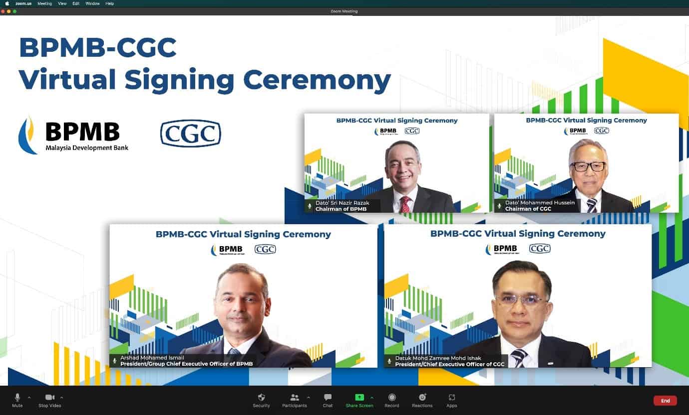 BPMB-CGC VIRTUAL SIGNING CEREMONY